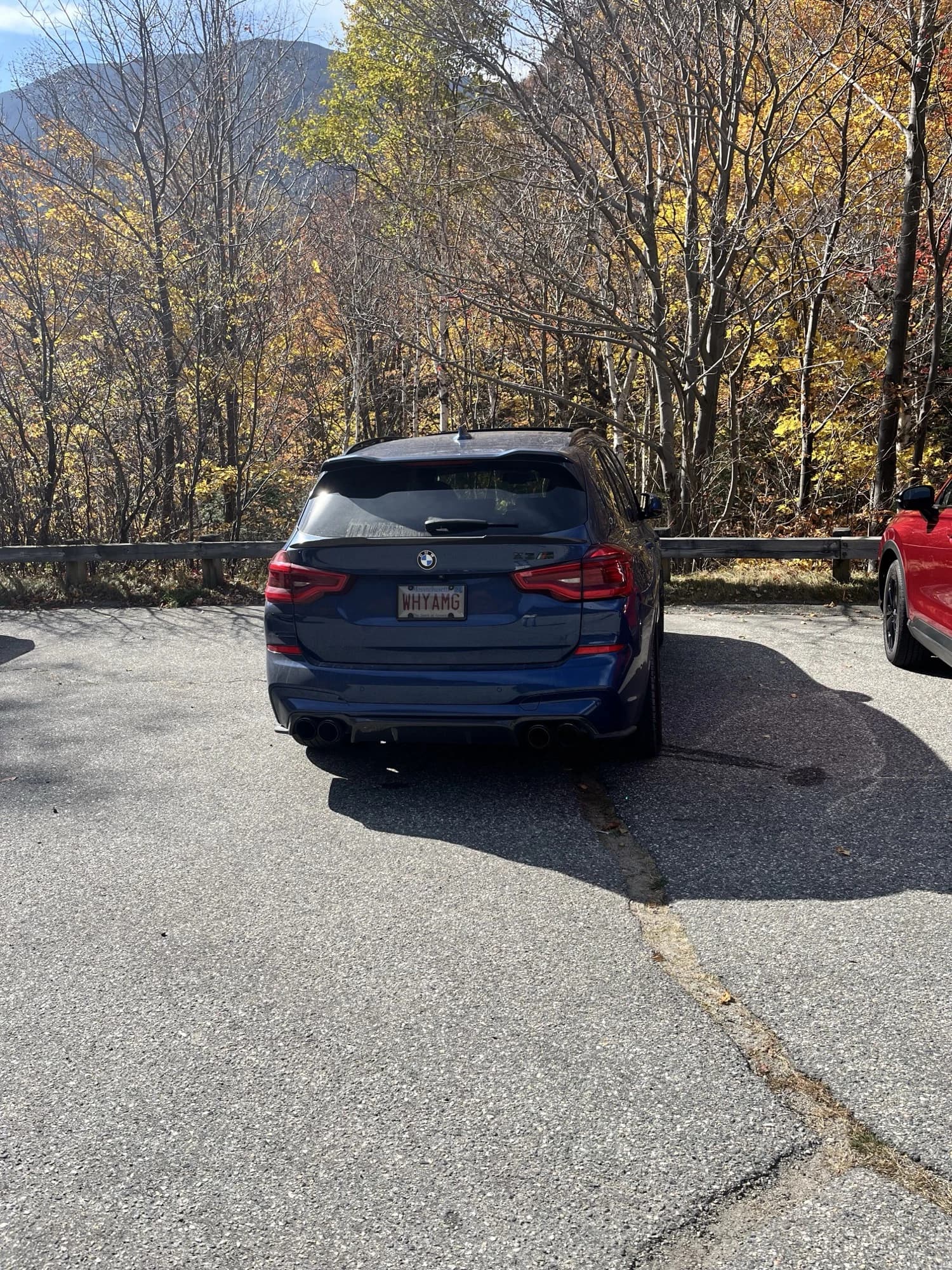 X3M — plate “WHYAMG”