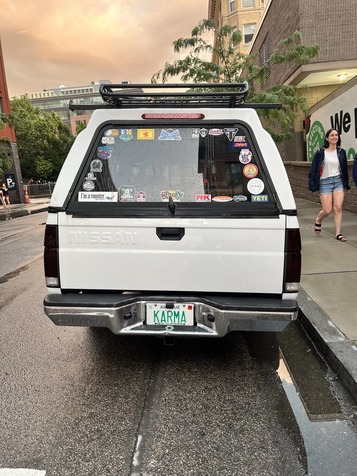 DOESNT MATTER — plate “KARMA”