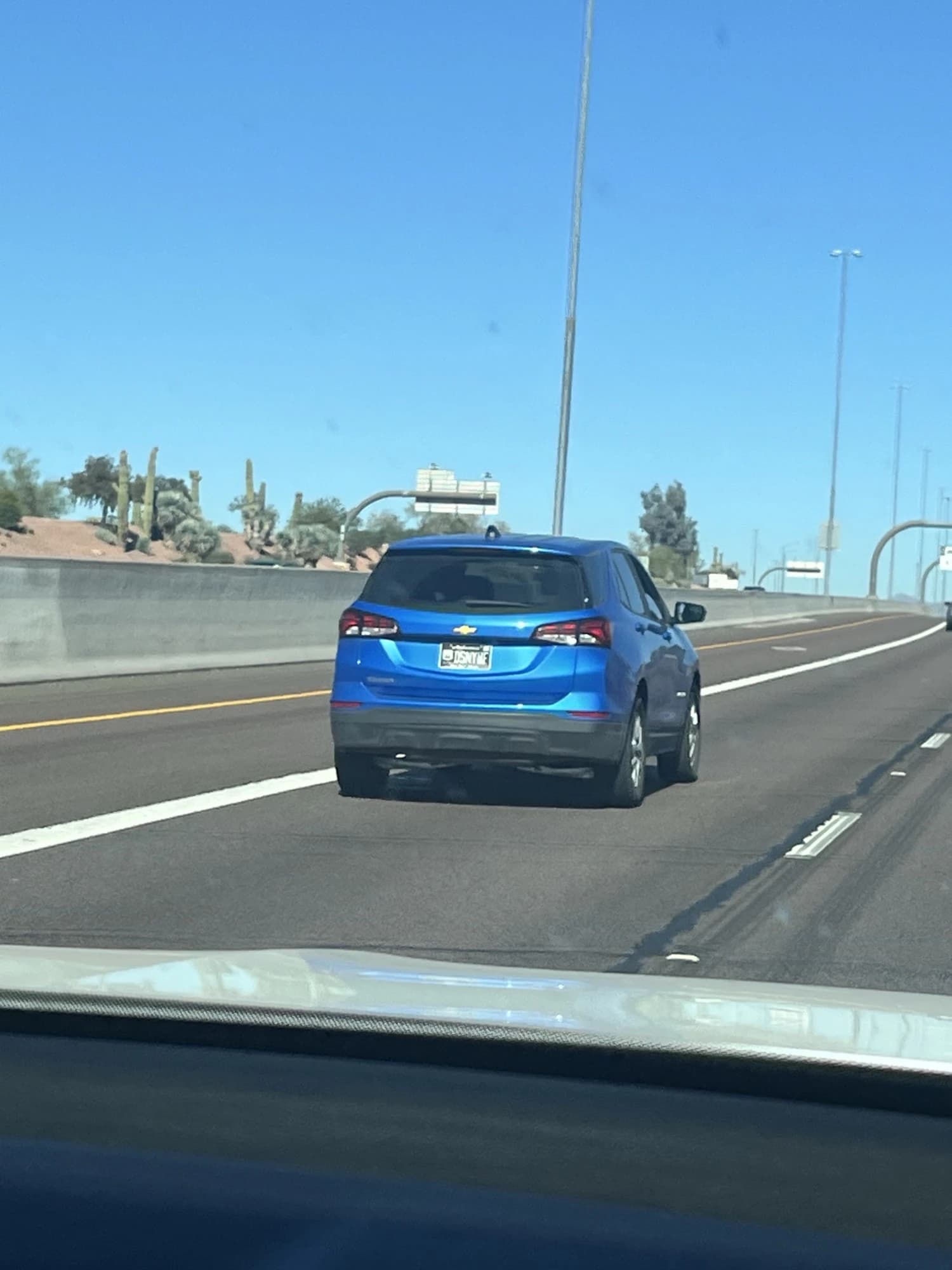 CHEVY — plate “dsnytme”