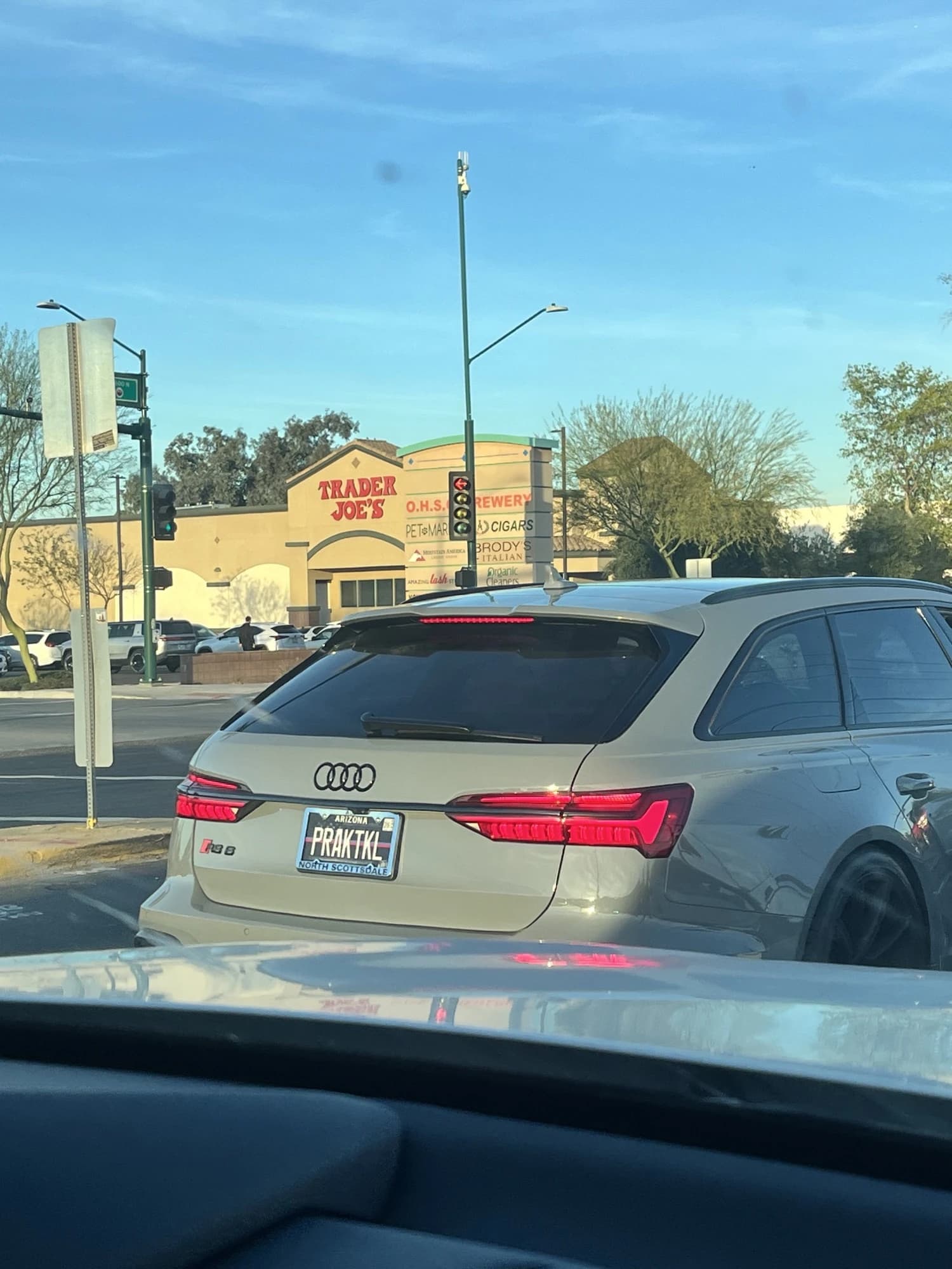 AUDI RS6 — plate “praktkl”