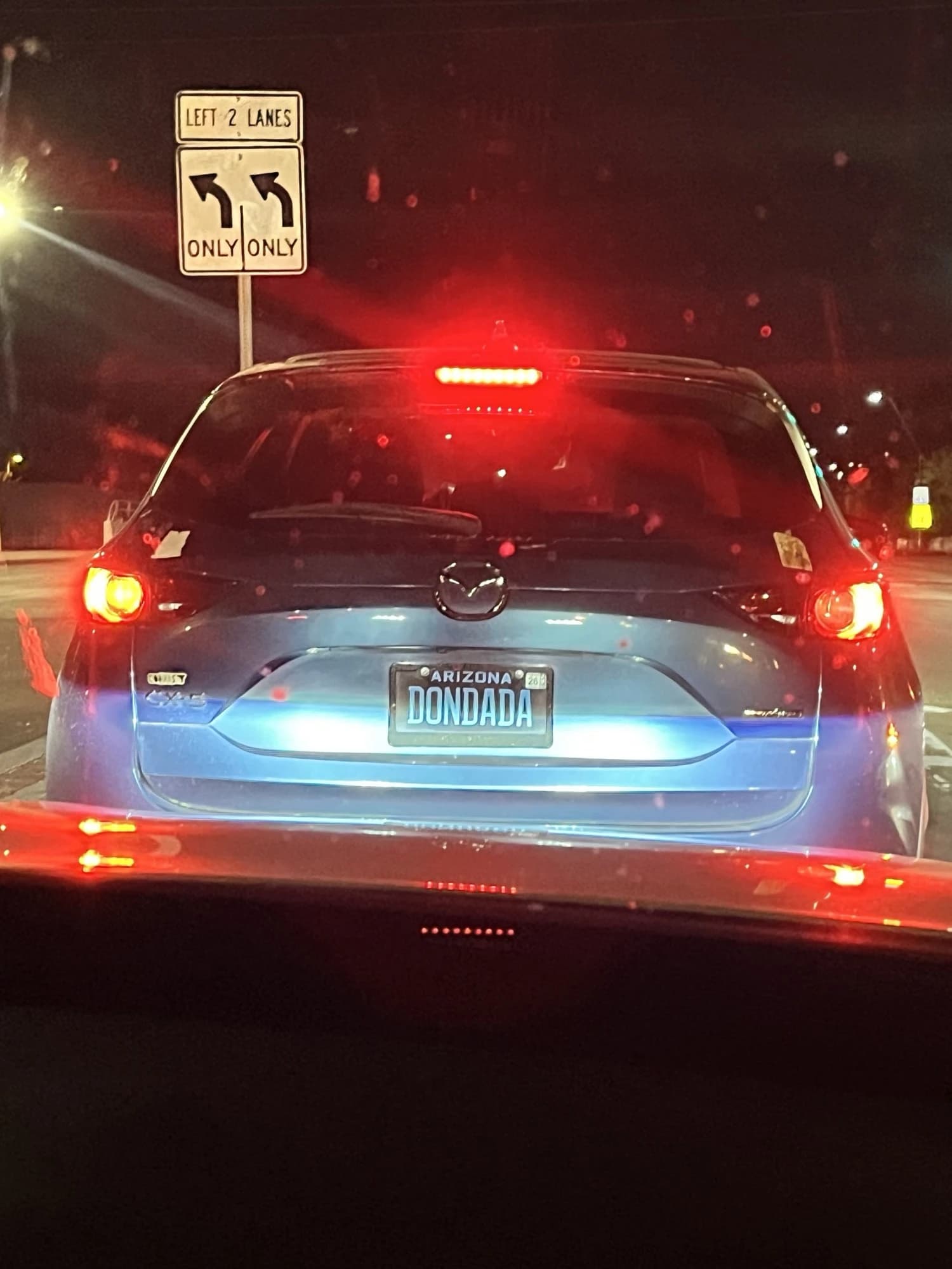 Spotted in the wild — plate “DONDADA”